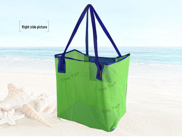 1406 Mesh Beach Tote Bag for Toys, Swimming Gear, Toiletries & Shopping