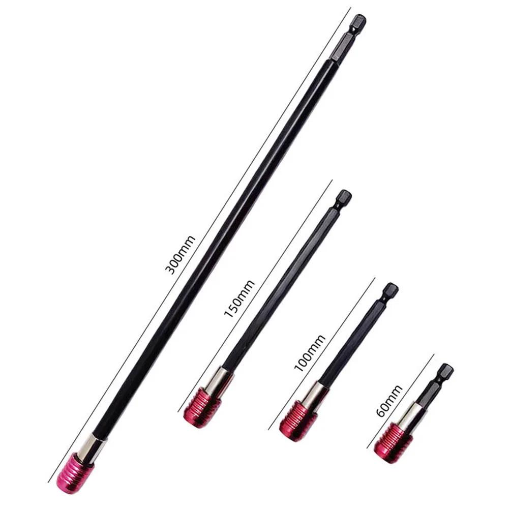 Screwdriver Attachment Strong Magnetized Bit Holder at a Practical Length of 14inches with an Extended Reach Option