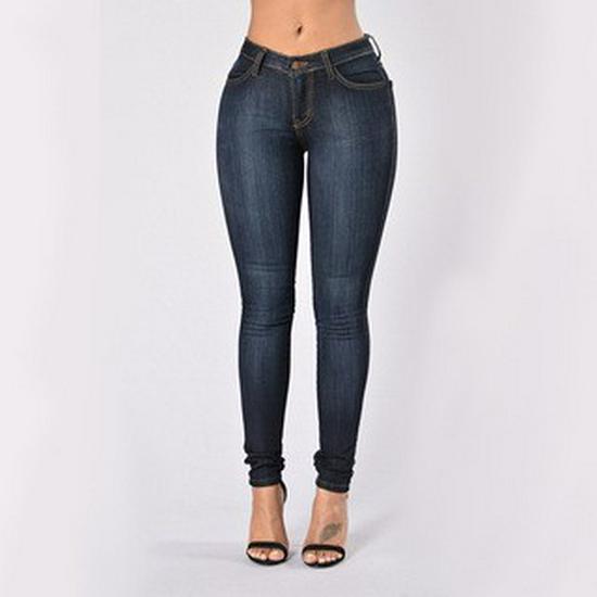 Nieuwe Europese Amerikaanse Stijl Slim Fit Stretch Skinny Jeans voor Dames