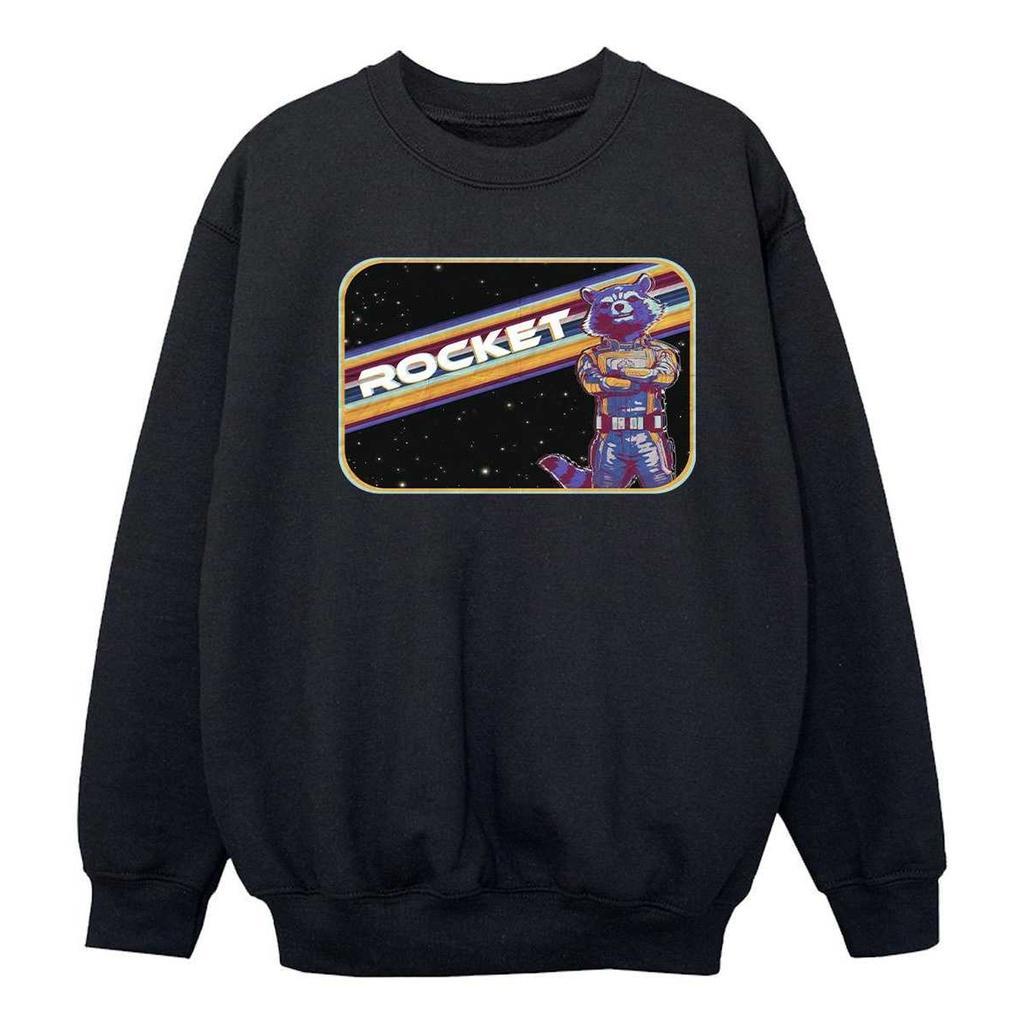 Guardians Of The Galaxy Band 3 Mädchen Rocket Raccoon Sweatshirt