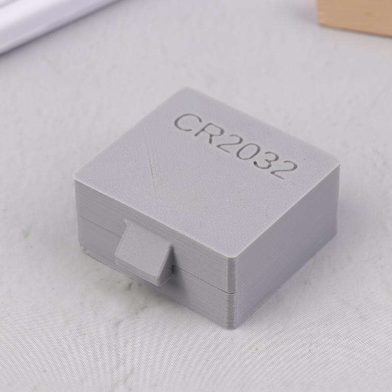 20Hole CR2032 Battery Holder Case 3D Printed Coin Cell Battery Storage Box Stackable Battery Organizer Battery Keeper