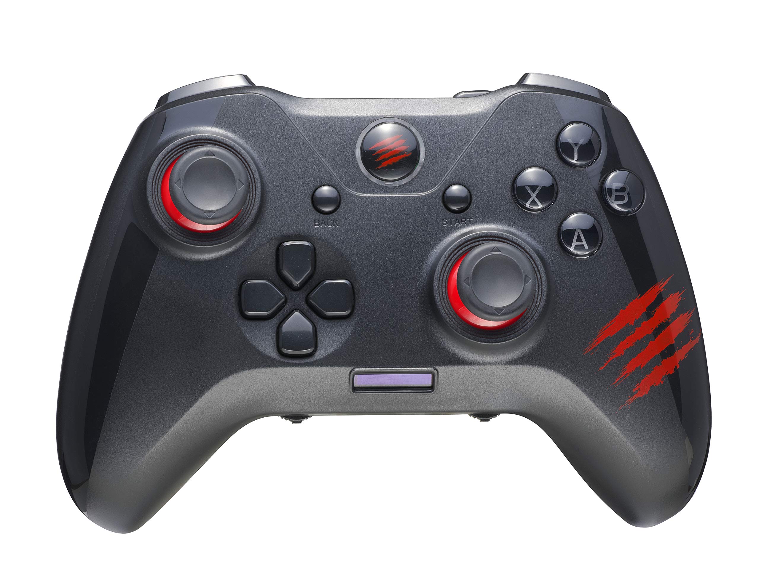 

Mad Catz Gaming Pad 7 Wired USB Equipped with OLED Display 2 Year Warranty C.A.T. 2.0 GCPCCAINBL000-0JI