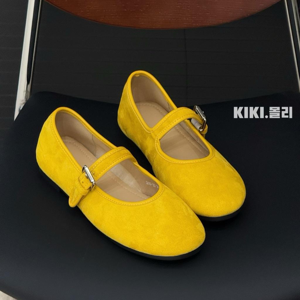 Candy color retro Mary Jane shoes for women, new round head flat bottom super soft light mouth grandma single shoes