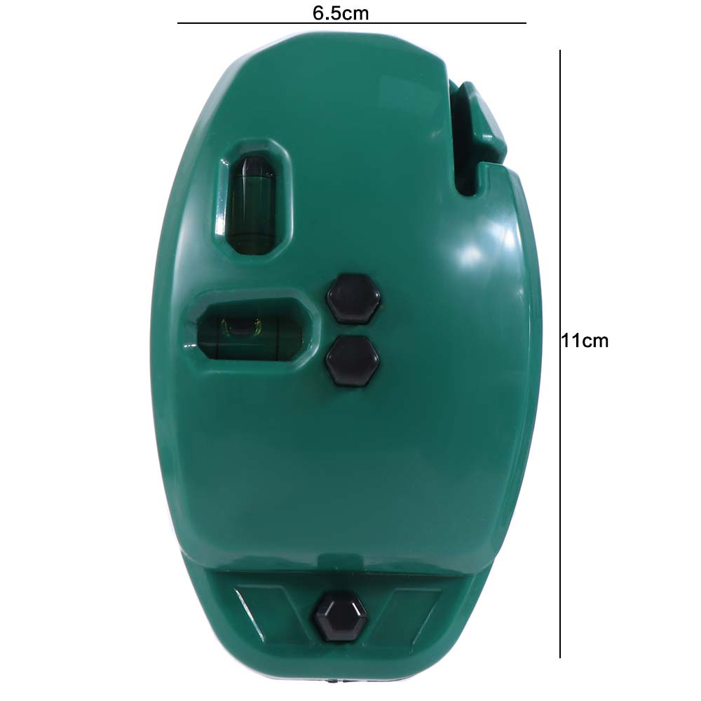 2 Lines Laser Vertical Mouse Laser Level Right Angle Horizontal Line Leveling Laser High-precision 20M Long Distance