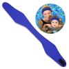 Stretchable Swimming Headband Flexible Durable Neoprene Ear Protective Swimmer Headband L Size Dark Blue