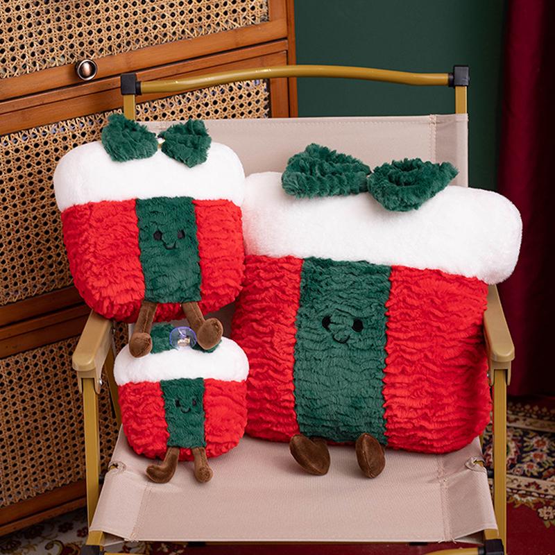 20/30/40/42/45/48Cm Colorful Christmas Decorations Plush Pillows Gingerbread Man Figurines Christmas Gifts