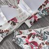 1 Set/Women Underwear Fashion Sexy Flower Printing Bra Set Underwire Push Up Brassiere Adjustable Strap Bras and Panties Set