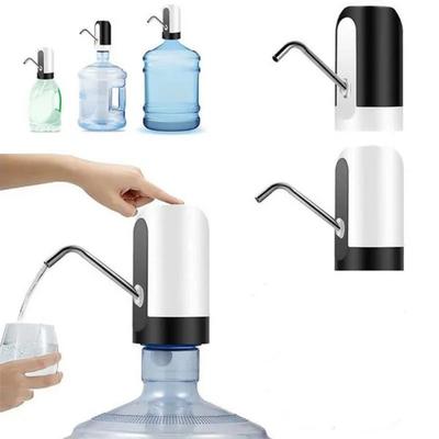 1 pompa per bottiglia d'acqua, pompa elettrica per bottiglia d'acqua, pompa automatica per acqua potabile ricaricabile tramite USB per bottiglie universali da 3-5 galloni