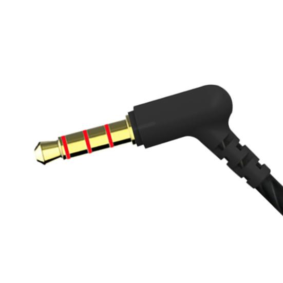 S32 Universal 3.5mm L-shaped Plug Wired Earphone for Phone