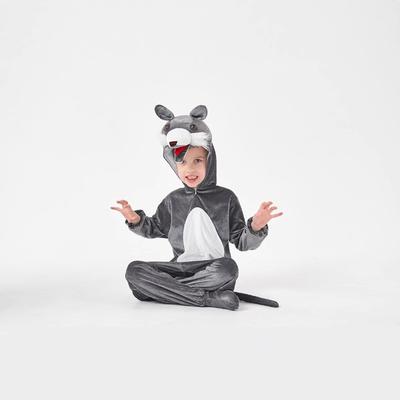 Parent-child Adult Men, Women and Children Performance Clothes Big Bad Wolf Animal Clothing Performance Clothes