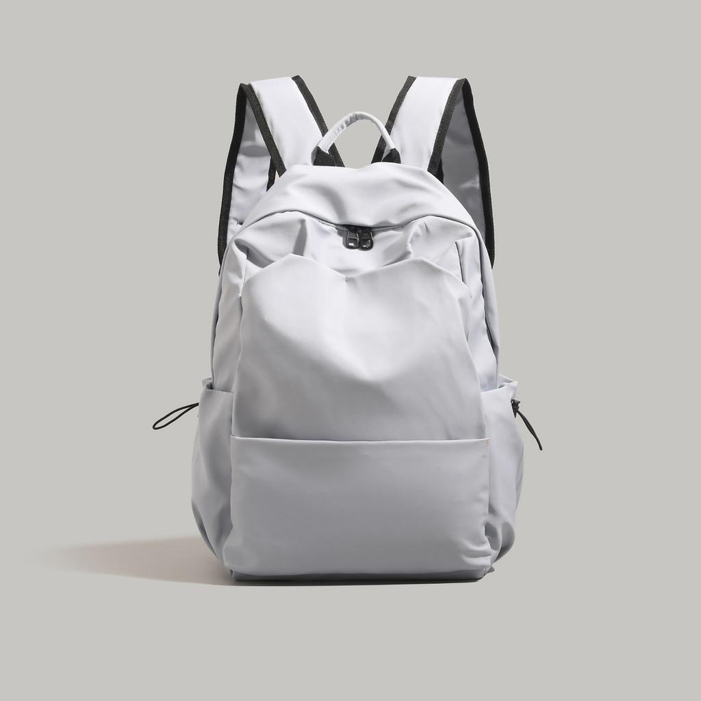 Simple Backpack Unisex Backpack Junior High School Student Schoolbag Large Capacity Travel Bag Women's Backpack