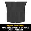 For New Tesla Model Y Launch 2025+ Juniper TPE Floor Mats & Cargo Liner All Weather Trunk Mats Floor Liner Seat Backrest Mats