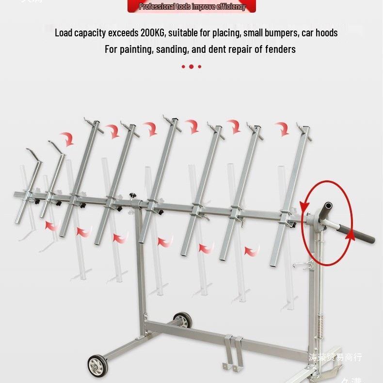 Changhong Multifunctional Auto Bumper & Sheet Metal Spray Paint Rack