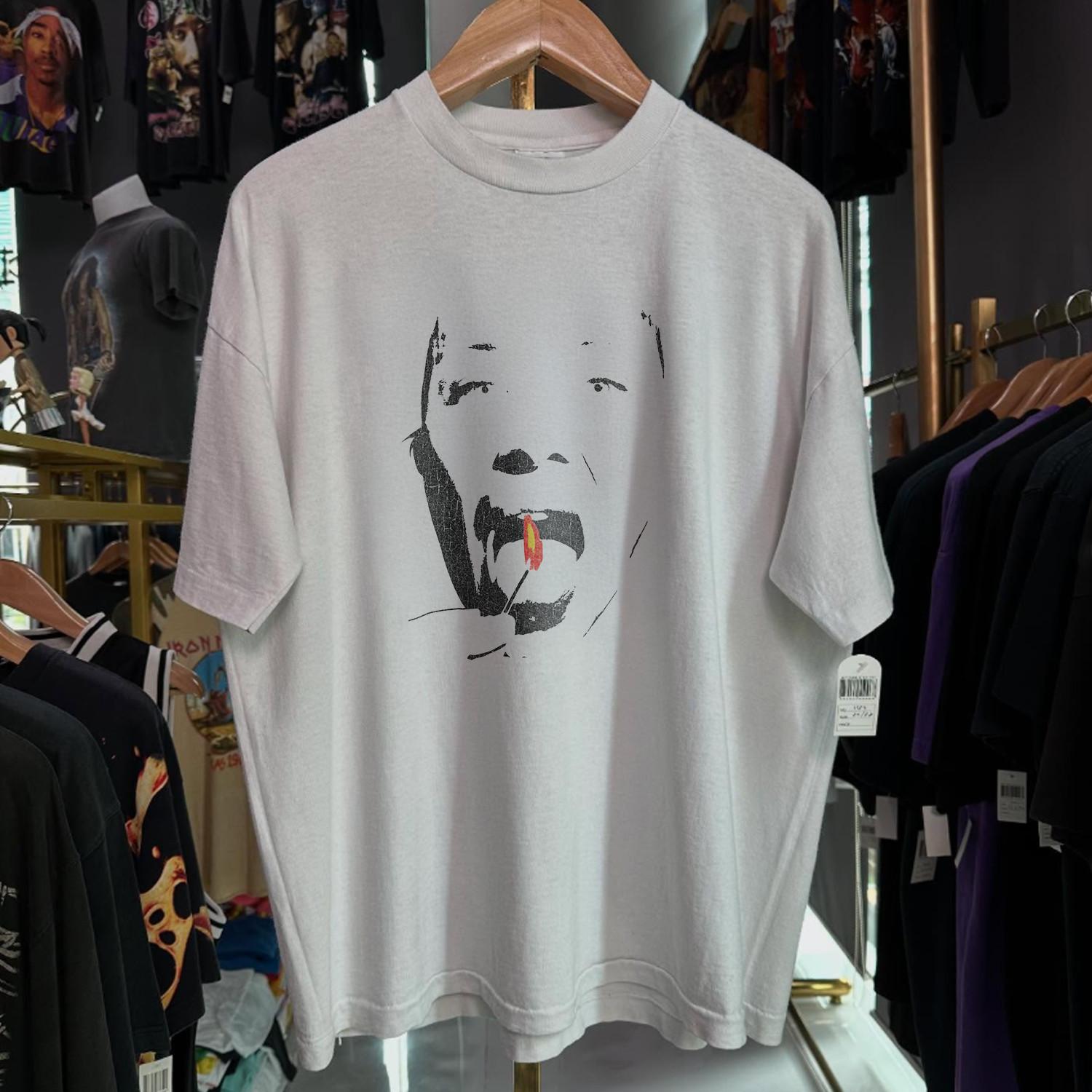 1999 Fiona Apple Fast As You Can Washed T-Shirt White M XL
