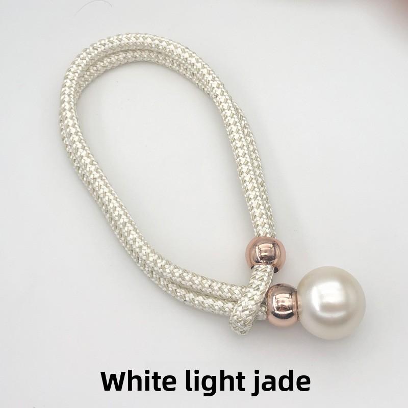 

Большие жемчужные подхваты для штор, Завязки, Декоративные подхваты, Пряжки для штор, Регулируемые складные завязки 1PC