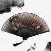 Photography Props Chemical Fiber Cloth Cute Not Easily Deformed Wedding Party Folding Handheld Fan Chinese Fan
