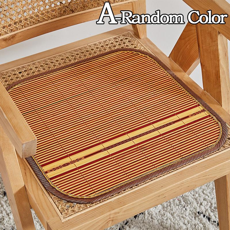 1PC Breathable Summer Cool Pad Seat Protector Bamboo Seat Chair Cover Office Home Decor