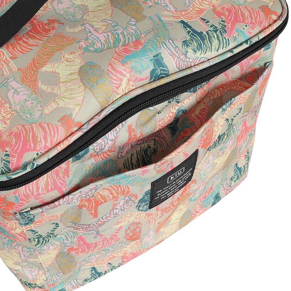 KiU 600D Soft Cooler Bag 15L Wpc Water Stain Cold Cooler Cooler Mountain Athletic Bright Tiger Repellent, Resistant, Storage, Packable, Compact,