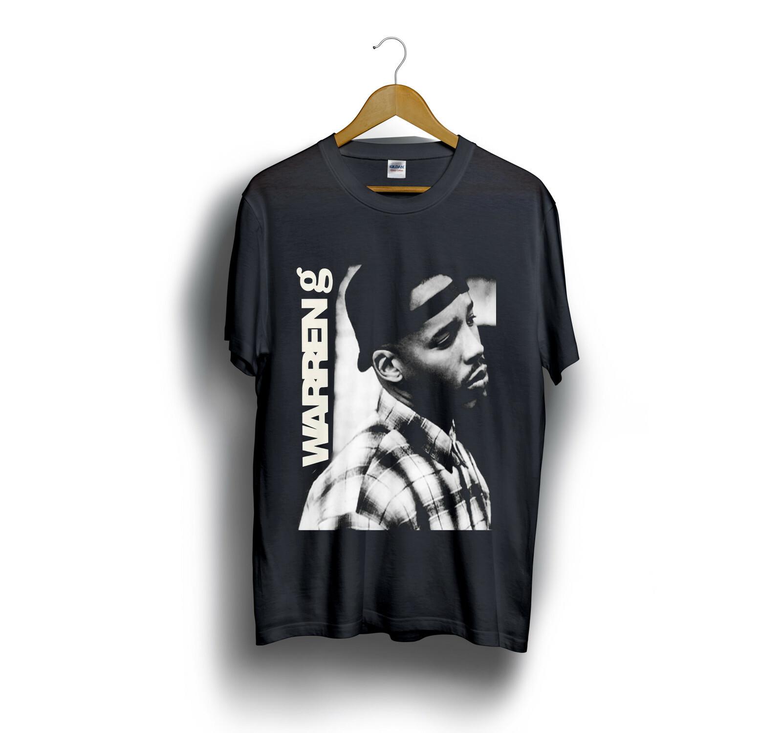 THE G WARREN G Black T-Shirt Size S-5XL S