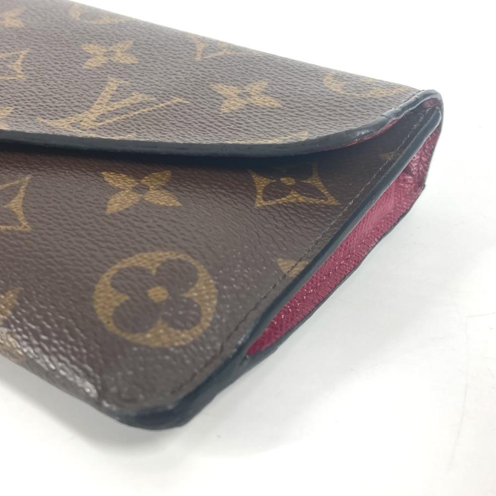 Louis Vuitton M62155 Monogram Portefeuille Jeanne Long Wallet Flap Long Wallet