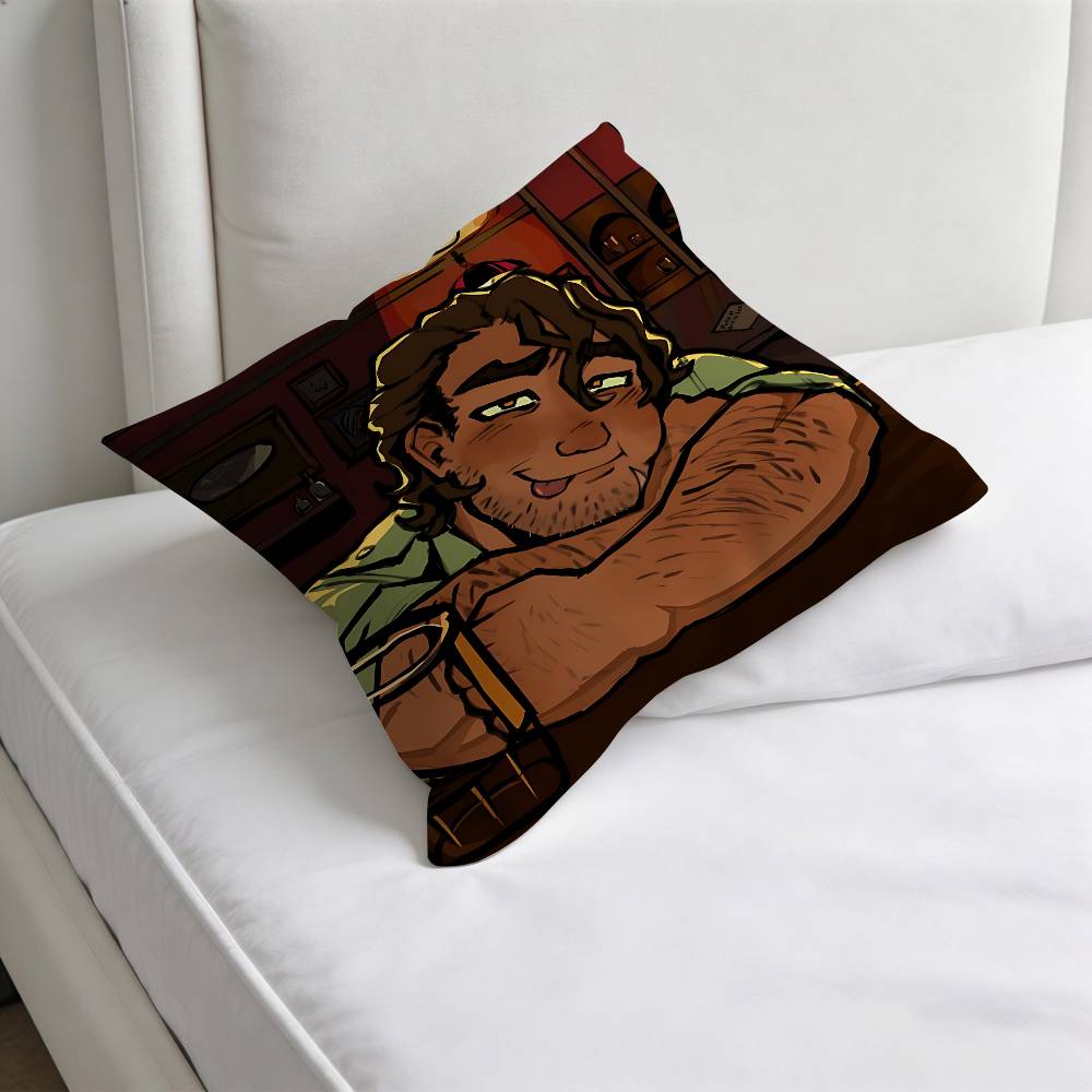 YYKMET SStrade Cool Fashion Square Pillow Case Durable Throw Pillow Cover for Sofa Couch Chair