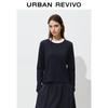 UR Women's Color-block Cotton Long-Sleeve T-Shirt