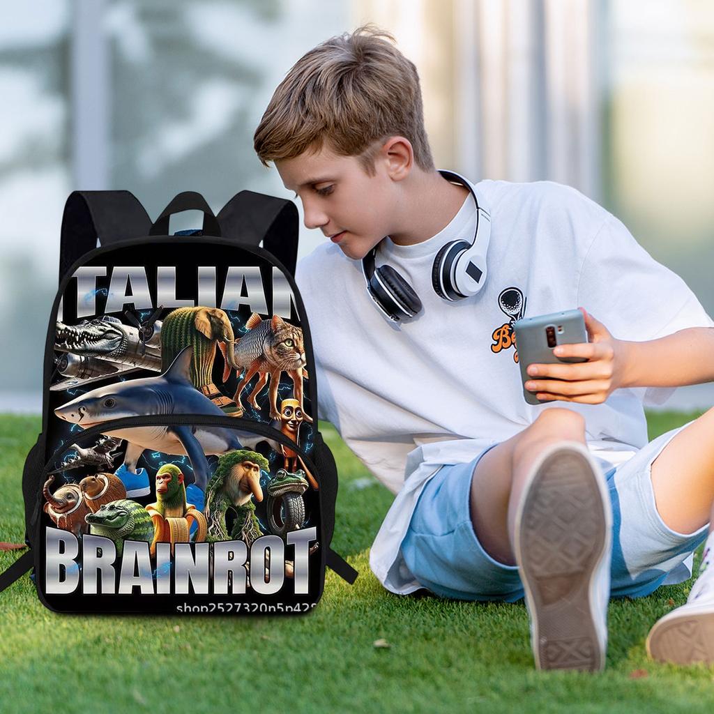 Backpack, 3D Digital Printing Backpack, Back To School Backpack, School Shoulder Bag For Students And Fans