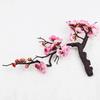 Artificial Red Plum and Peach Blossom Bouquet for Indoor Home Decoration