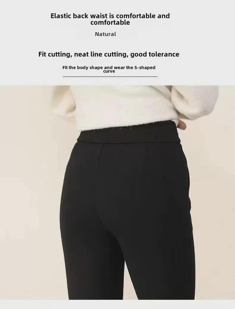 Pantaloni evazați în stil coreean pentru femei: Subțire, Versatil, Casual, Drapat pentru Primăvară și Toamnă.