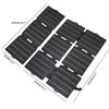 Dual USB Flexible Small Waterproof Folding Solar Panels Foldable Portable Solar Panel Cells For Smartphone Battery Charg New