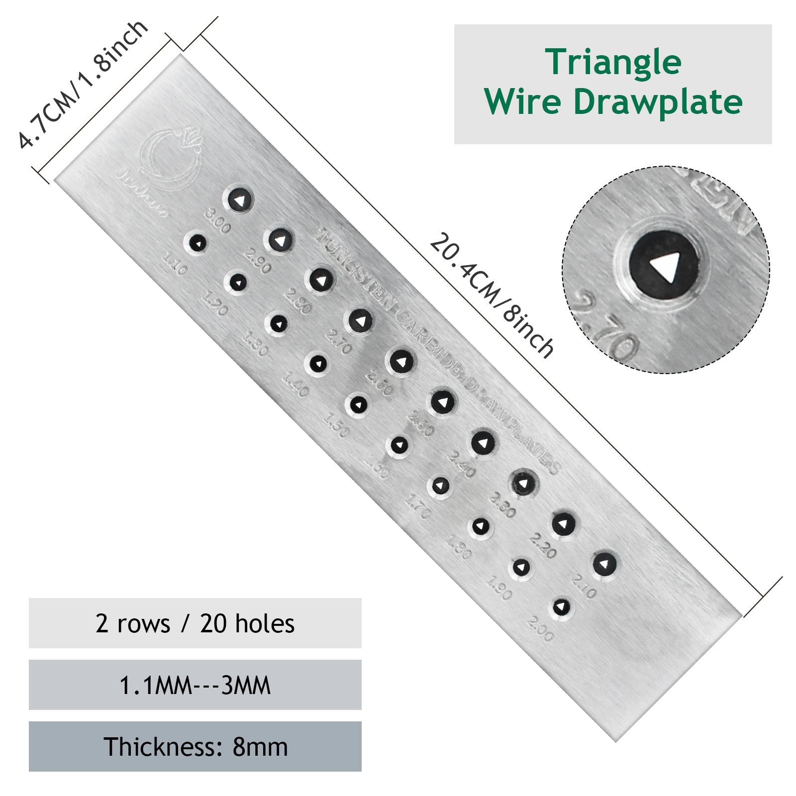 

Проволока из карбида вольфрама, квадратная/полукруглая форма, 0,26-9,0 мм, 20/50 отверстий, пластина из нержавеющей стали для изготовления ювелирных изделий