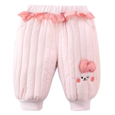 Youqi Baby Autumn/Winter Quilted Warm Casual Pants