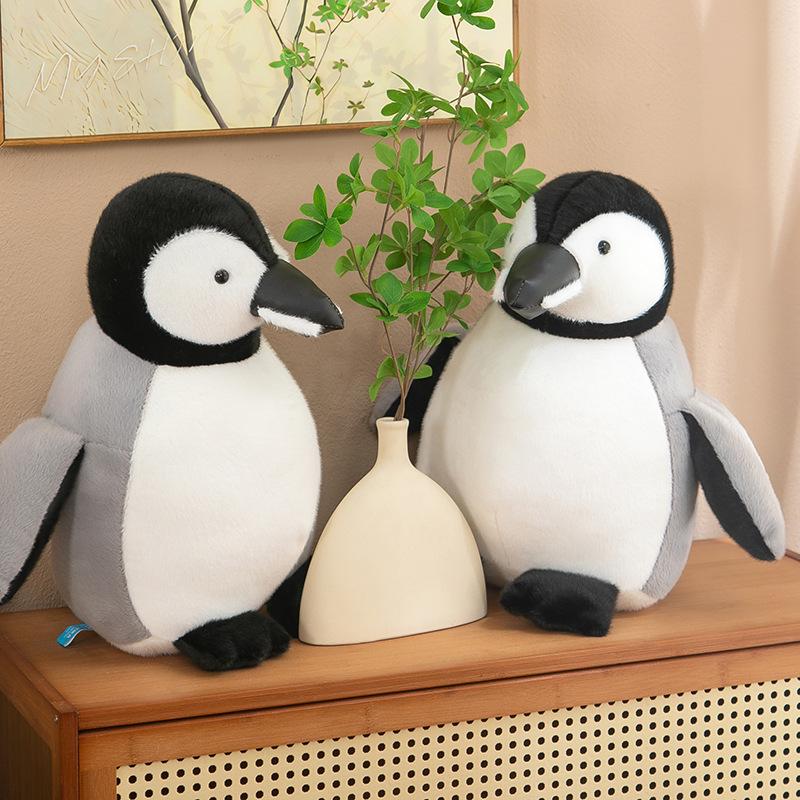 Plush Penguin Toy Cartoon Animal Stuffed Doll Room Sofa Decoration Kids Gift