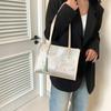 Nuova Tendenza Nazionale Borsa a Spalla Semplice e alla Moda con Fantasia Unica di Nicchia Borsa Tote Donna