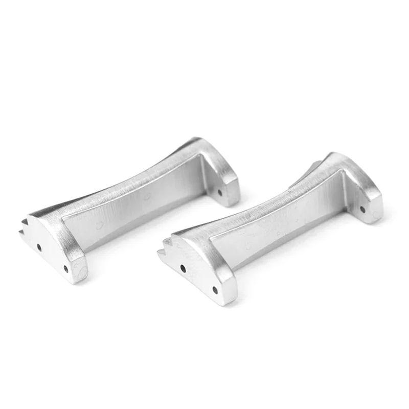 A95D-22Mm Metal Adapter Bracelet Connector For Citizen BN2029 BN2026 BN2026 Watch Stainless Steel Bracelet Connector серебряный