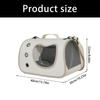 Portable Water Resistant Pet Carriers With Breathable Large Opening For Dog And Cats Adjustable Shoulder Strap Size