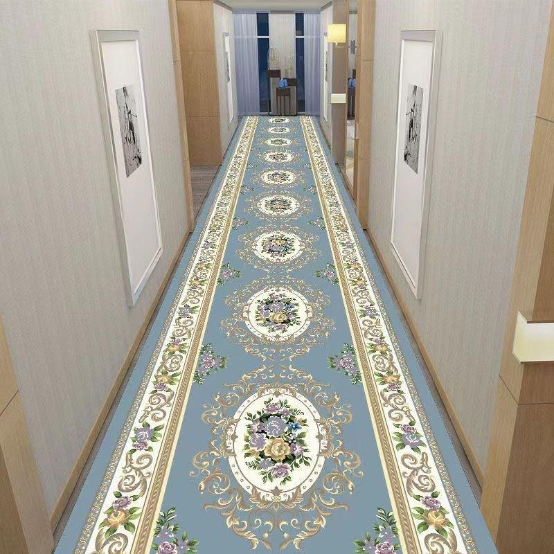 European Style Hallway Carpet Entrance Door Mat Balcony Entrance Mat Hotel Living Room Bedroom Anti Slip Mat