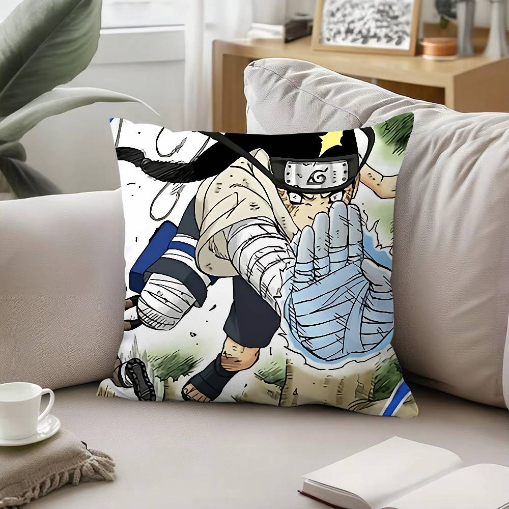 Cool NNeji Hyuga Pillow Case Sofa And Living Room Decorative Cushion Covers Dustproof And Miteproof Invisible Zipper