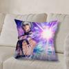 K-King Of F-Fighters cool  Pillow Case Square Double-Sided Printing Short Plush Sofa Cushion Cover Bedroom Bedside Pillow