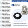 Washer Seal Bearing Kit for Samsung Replacement for DC62-00156A 6601-002632, Compatible with WF431ABP WF45K6500, WF45R6100