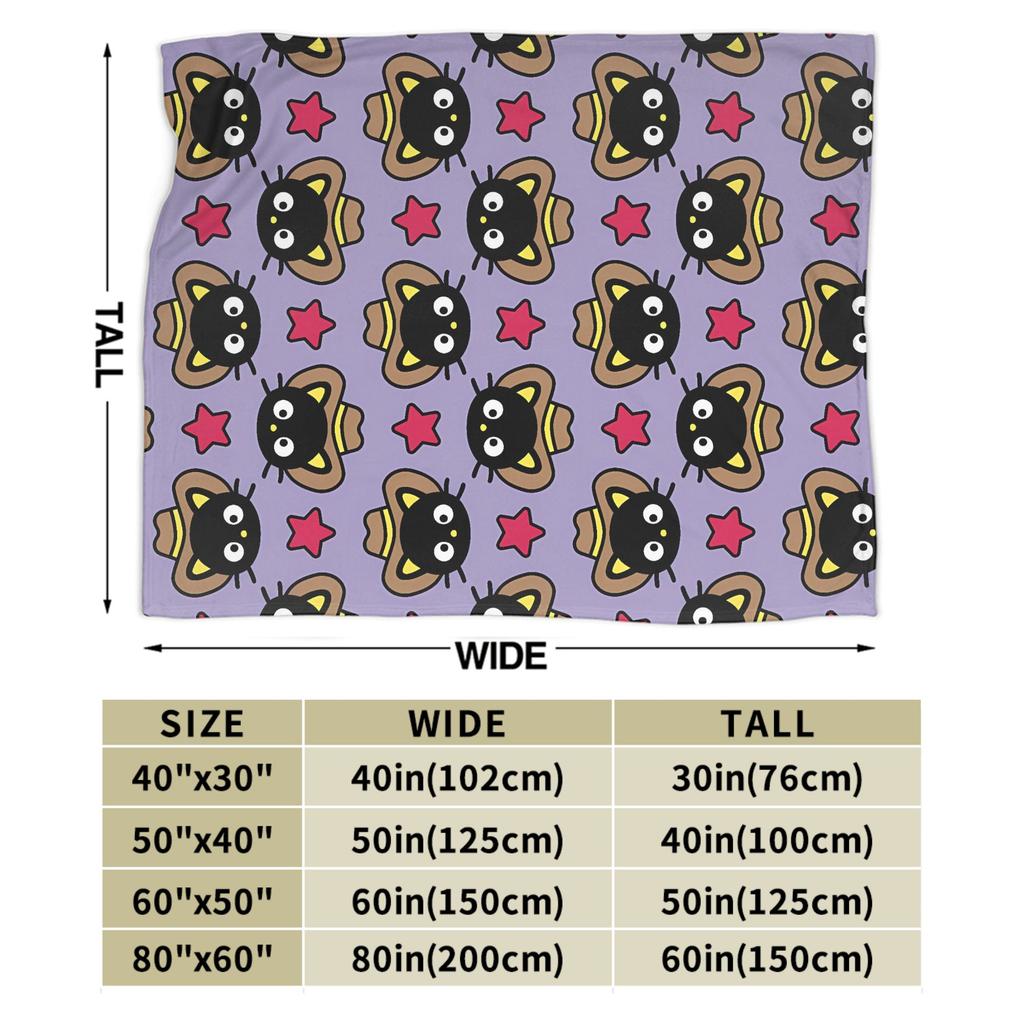 Cute Chococats Plush Blankets Students Black Cat Flannel Throw Blanket For Outdoor Super Soft Design Quality Bedspread Gift