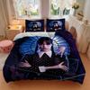 Gothic Spider Web Portrait Print 3Pcs Bedding Setduvet Cover With 2 Bedropillowcase Home Birthday Gift