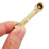 uxcell Valve Stem Extension Valve Stem Extender Stem Extension Adapter Vacuum Metal Car Motorcycle Gold Tone 3pcs 90 Degree