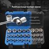 Hexagonal Plum Blossom Socket Wrench Set - 19 to 21 Pieces, Ideal for Car Renovation