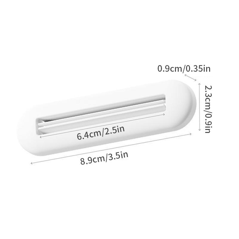 

1 Pack /2 Pack Household Manual Toothpaste Squeezer, Suitable For Toothpaste, Hand Cream, Facial Cleanser Squeezer, White