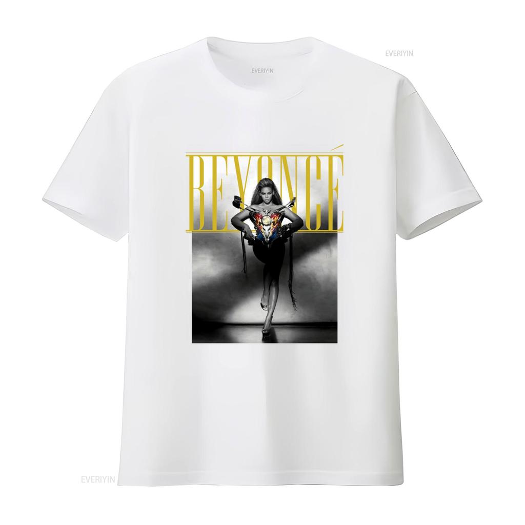 Beyoncé 2009 I Am Tour Concert Sexy Double Sided Motorcycle Chest T Shirt Medium vintage Washed Breathable fashion streetwear