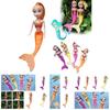 Meerjungfrauen-Puppe Mädchen Geschenk Plastikspielzeug Prinzessin Fee Kinder Kinder Spielzeug
