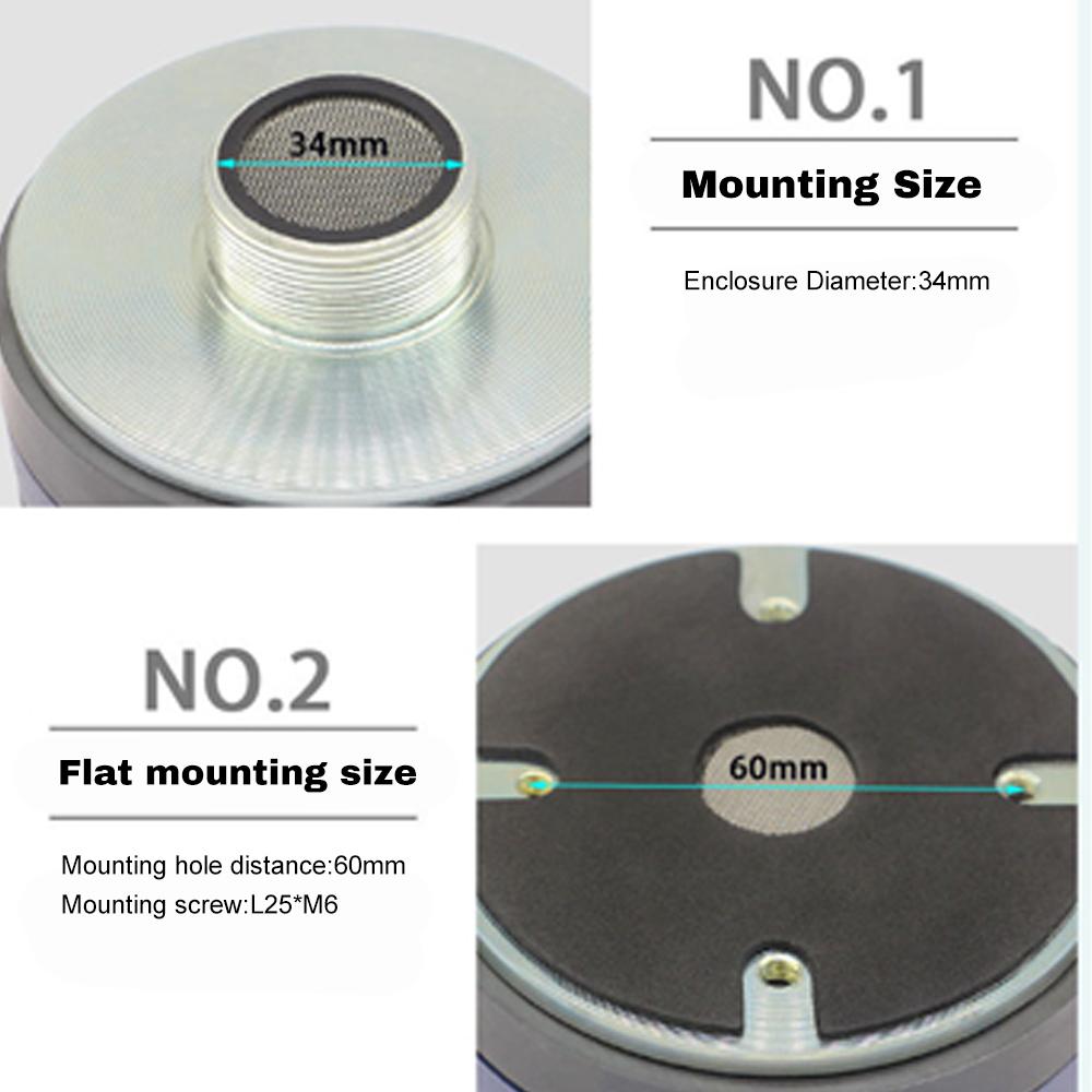 Tweeter Treble Compressions Driver 200 Watt High Power Car Audio Speaker Driver Screw Mounting Horn Accessories