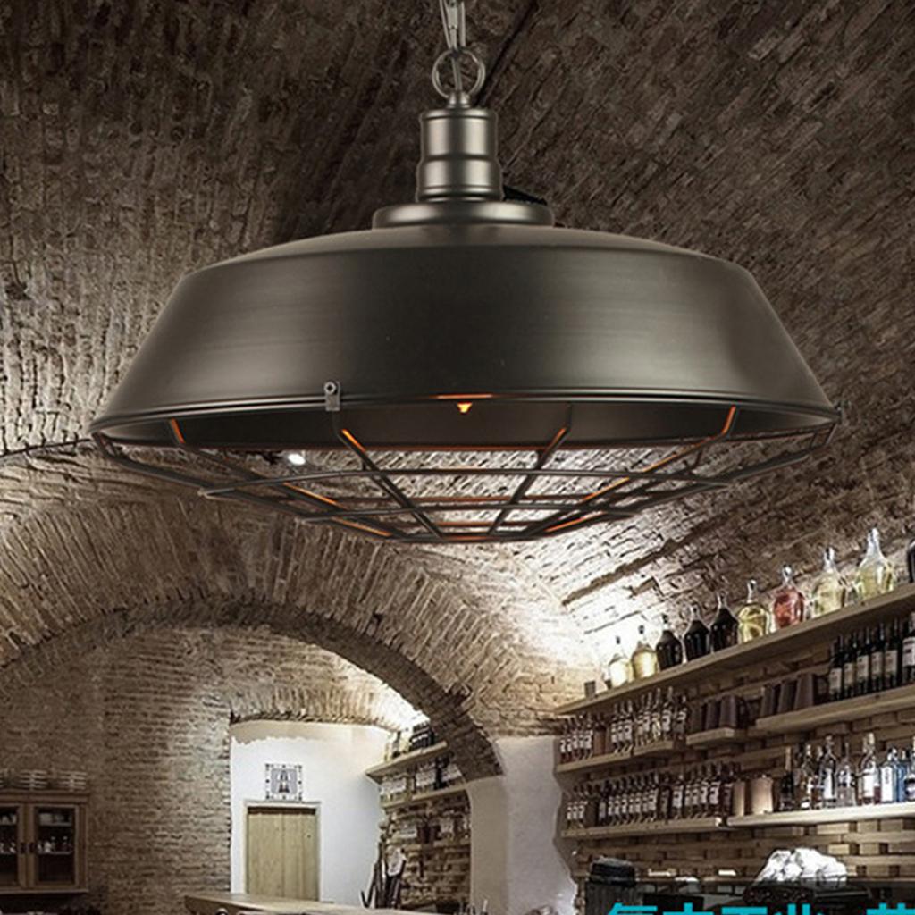 American Loft Industrial Retro Iron Pendant Lights Creative Hanging Ceiling Lamp E27 Chandelier for Home Kitchen Restaurant Bar