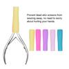 10Pcs Manicure Silicone Protective Sleeve Cover for Nail Cuticle Scissors Dead Skin Scissors 02